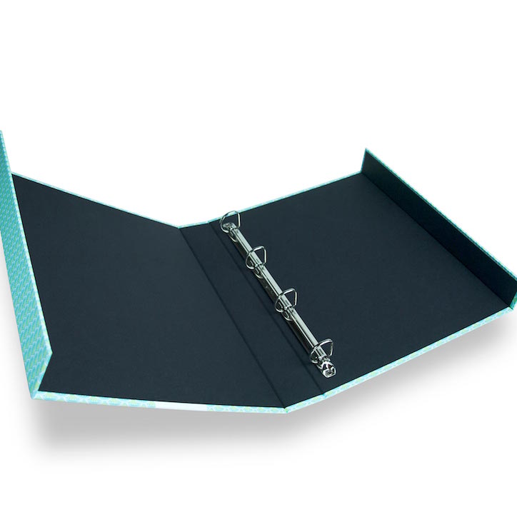 Custom case made ring binders, presentation folders, box & packaging custom built at Trusty Boxes, Sydney Australia