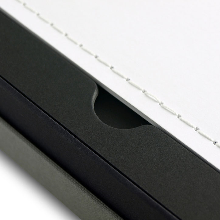 Custom made presentation box, slip case, custom made bespoke magnet folder gift box, ring binder, menu cover, plastic polyprop ring binder, metal edge box