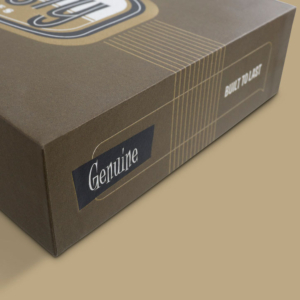 Bespoke influencer presentation rigid box, designed and customised to suit your needs by Trusty.