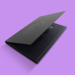 Bespoke luxury branded promotional presentation boxes, magnetic closure boxes, luxury gift boxes, document covers & metal edge boxes. Designed and built by Trusty Boxes, Sydney, Australia.