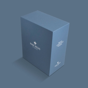 Bespoke luxury branded promotional presentation gift boxes, magnetic closure boxes, luxury gift boxes, document covers & metal edge boxes. Designed and built by Trusty Boxes, Sydney, Australia.