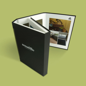 Presentation ring binder, premium ring binder Sydney, slip case, custom made bespoke magnet folder gift box, ring binder, menu cover, plastic polyprop ring binder, metal edge box