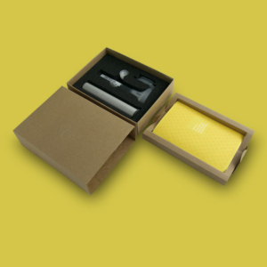 Custom made luxury branded product packaging, product folders, magnetic closure boxes, luxury gift boxes, real estate settlement boxes. Designed and built by Trusty Boxes, Sydney, Australia.