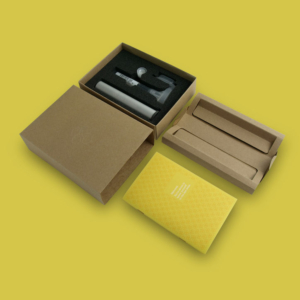 Custom made luxury branded product packaging, product folders, magnetic closure boxes, luxury gift boxes, real estate settlement boxes. Designed and built by Trusty Boxes, Sydney, Australia.