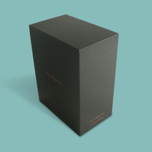 Custom made luxury branded product folders, magnetic closure boxes, luxury gift boxes, real estate settlement boxes. Designed and built by Trusty Boxes, Sydney, Australia.