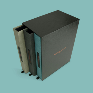 Custom made luxury branded product packaging, product folders, magnetic closure boxes, luxury gift boxes, real estate settlement boxes. Designed and built by Trusty Boxes, Sydney, Australia.