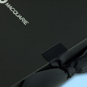 Bespoke premium product sample folders, luxury gift boxes, corporate branded product boxes designed & manufactured by Trusty Boxes, Sydney, Australia.