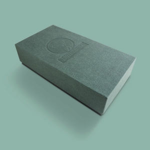 Influencer box, magnetic closure box, rigid box with magnetic closing lid, recycled cardboard packaging, black packaging boxes, box design, Sydney, Australia,