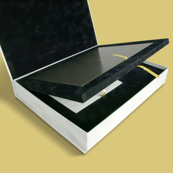 Custom premium magnetic gift boxes designed and built by Trusty! Luxury personalised packaging at your finger tips with an unlimited selection of options. Do yourself a favour and email us for help at hello@trustyboxes.com.au